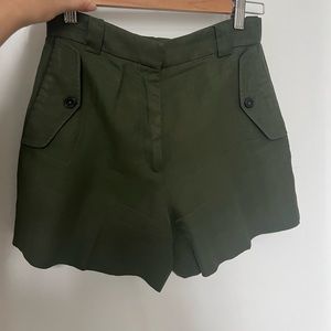 Sandro Paris Tailored high waisted shorts